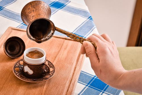 café turc salé